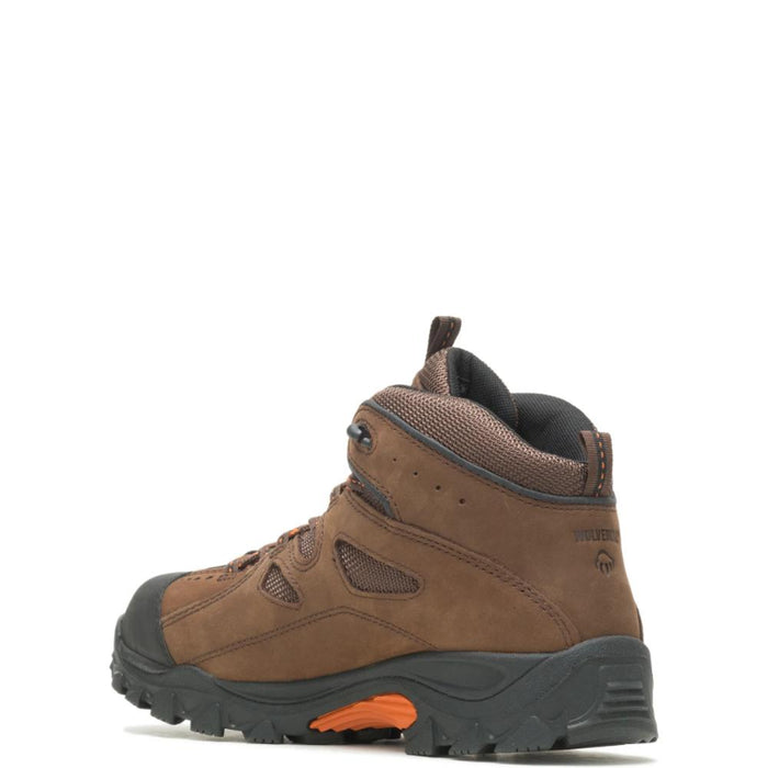 Wolverine® HUDSON Men's Steel Toe EH Lightweight Safety Boot - Dark Brown/Black - W02194