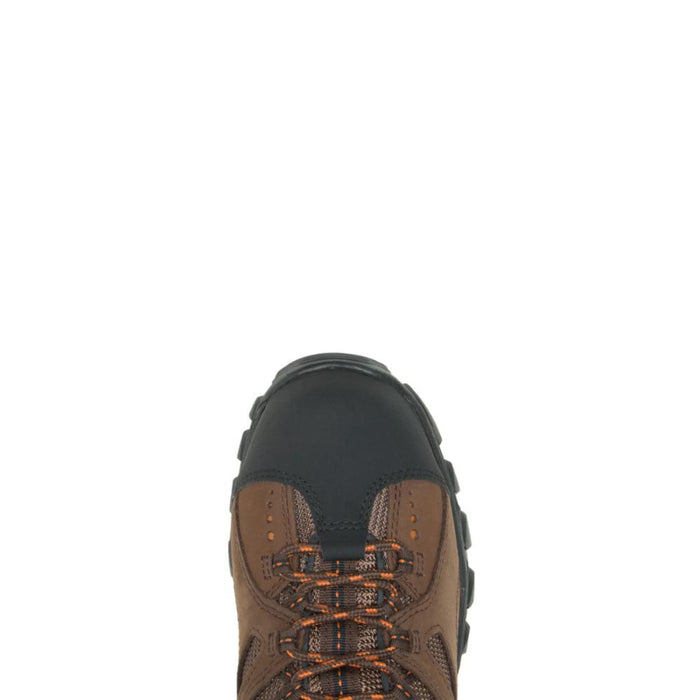 Wolverine® HUDSON Men's Steel Toe EH Lightweight Safety Boot - Dark Brown/Black - W02194