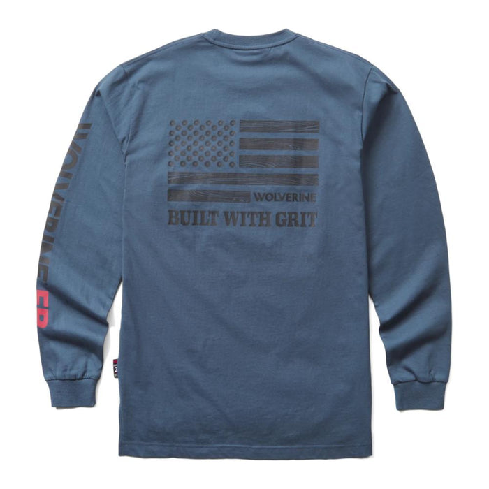 Wolverine® Men's Lightweight Flame Resistant Graphic Long Sleeve Tee