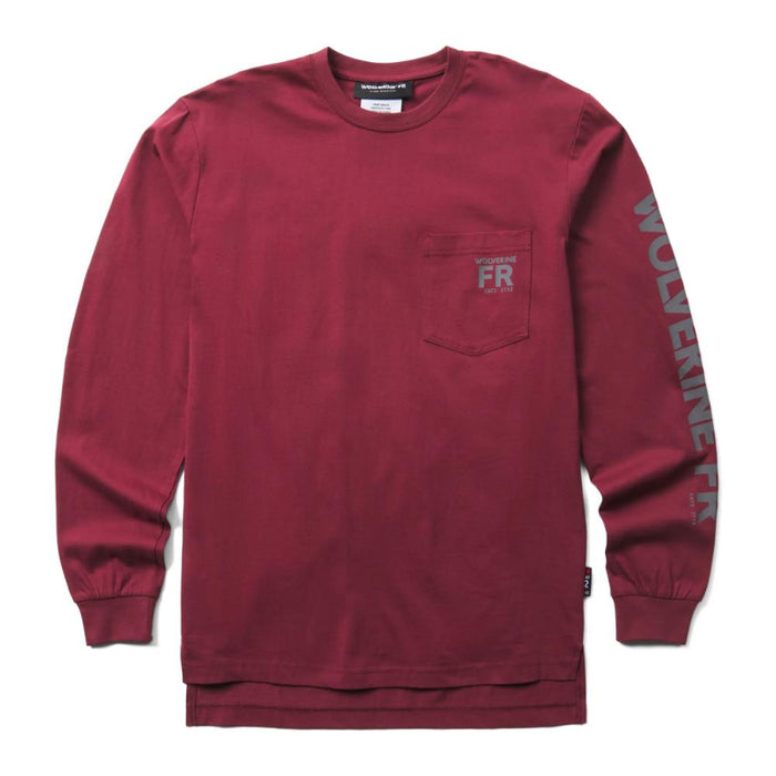 Wolverine® Men's Lightweight Flame Resistant Graphic Long Sleeve Tee