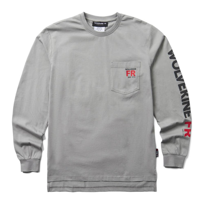 Wolverine® Men's Lightweight Flame Resistant Graphic Long Sleeve Tee