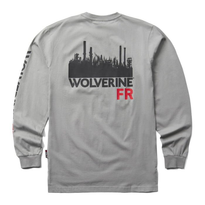 Wolverine® Men's Lightweight Flame Resistant Graphic Long Sleeve Tee