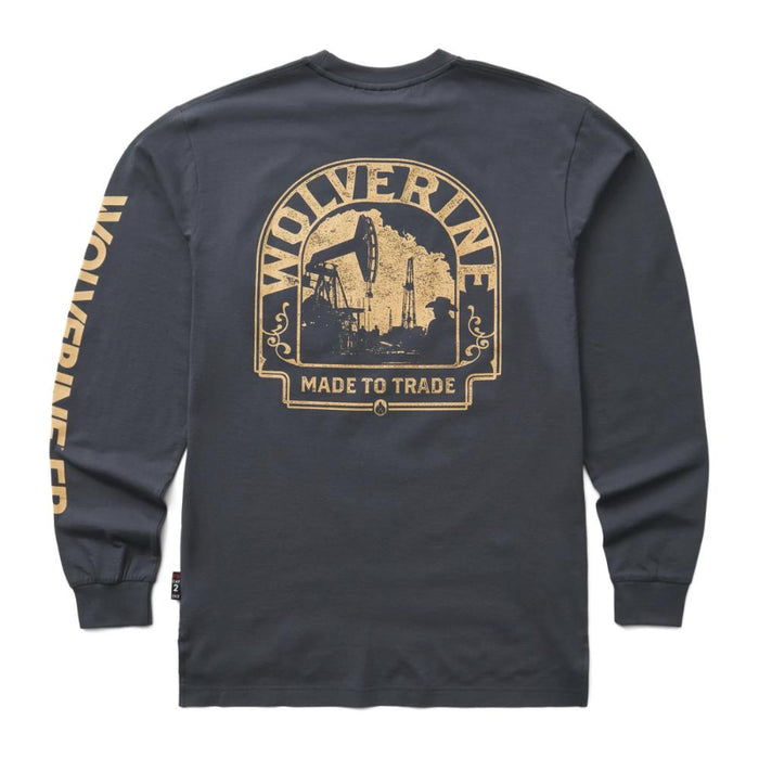Wolverine® Men's Lightweight Flame Resistant Graphic Long Sleeve Tee