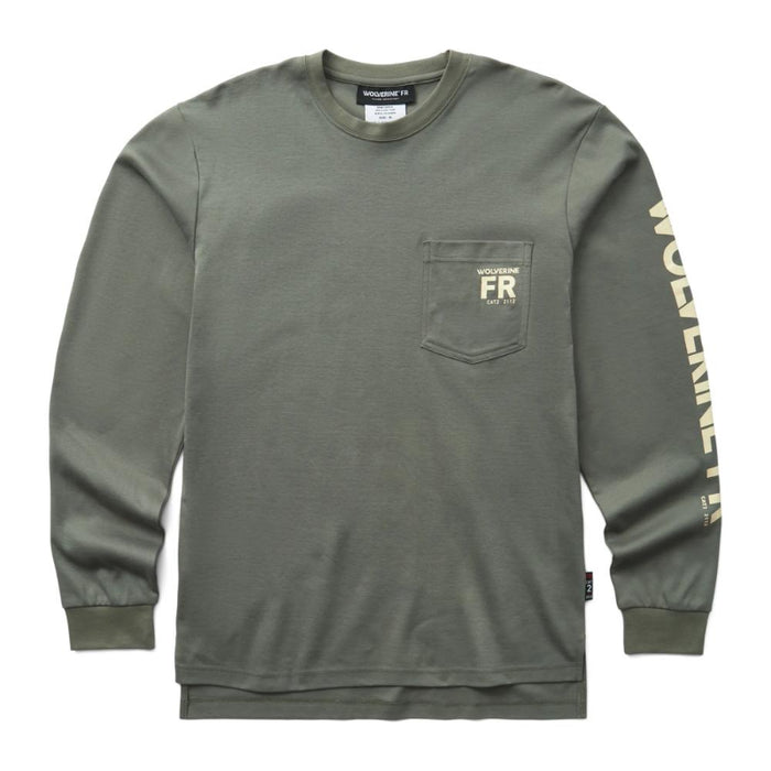 Wolverine® Men's Lightweight Flame Resistant Graphic Long Sleeve Tee