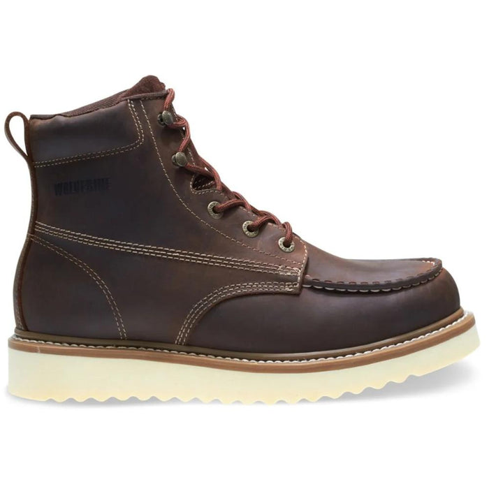 Wolverine® Men's Loader Soft Toe 6" Wedge Boots - Brown - W10744