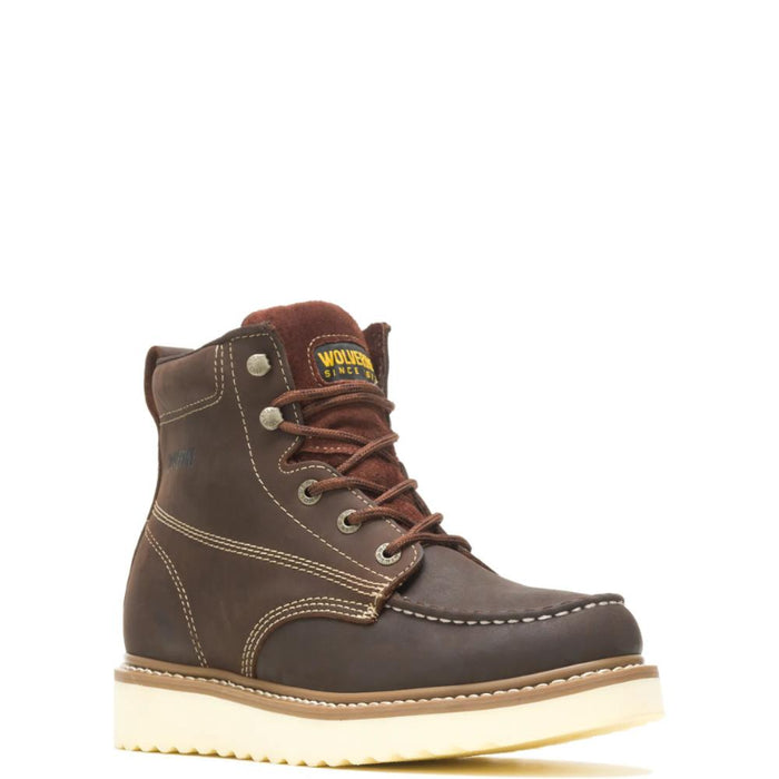 Wolverine® Men's Loader Soft Toe 6" Wedge Boots - Brown - W10744