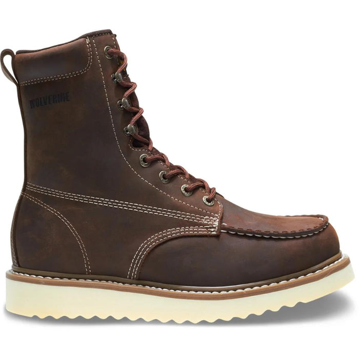 Wolverine® Men's Loader Soft Toe 8" Wedge Boots - Brown - W10743