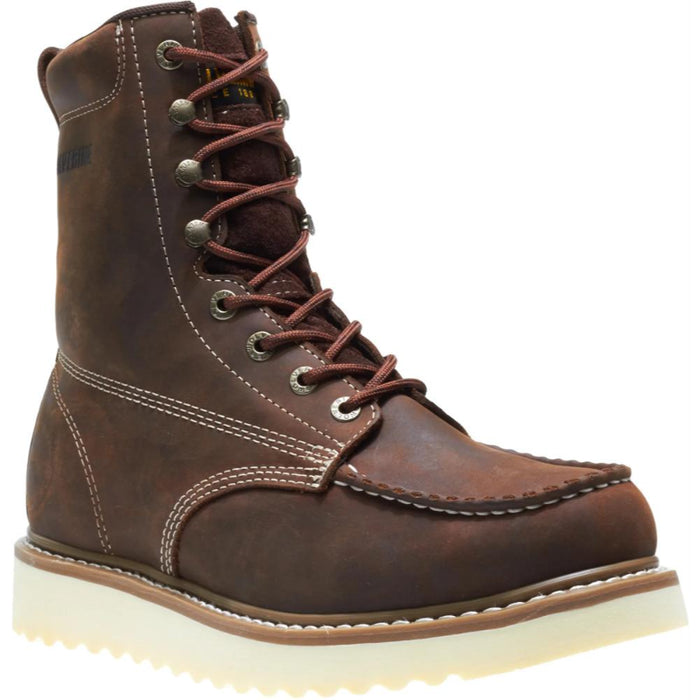 Wolverine® Men's Loader Soft Toe 8" Wedge Boots - Brown - W10743