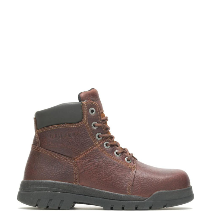 Wolverine® Men's Marquette Steel Toe 6" Work Boot - Walnut - W04713
