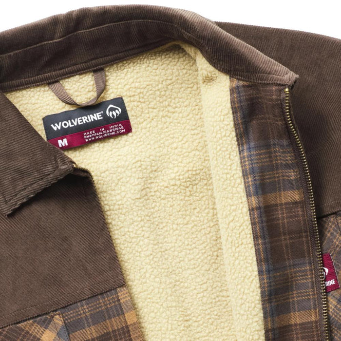 Wolverine® Men's Marshall - III Sherpa Zip Closure Jac-shirt