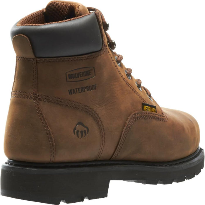 Wolverine® Men's McKay Waterproof Steel Toe 6” Work Boot - Brown - W05679