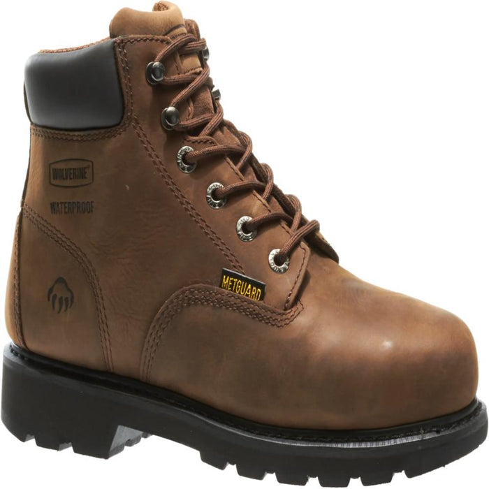 Wolverine® Men's McKay Waterproof Steel Toe 6” Work Boot - Brown - W05679