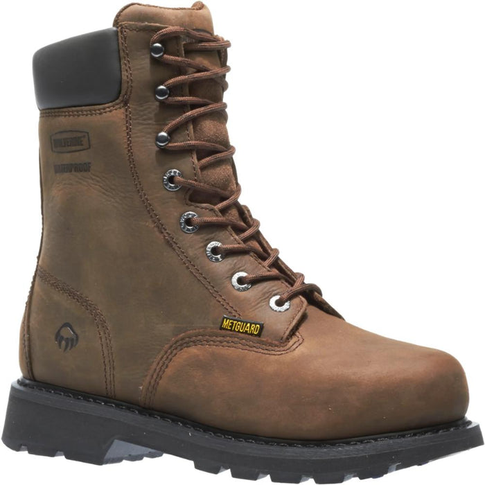 Wolverine® Men's McKay Waterproof Steel Toe 8” Work Boot - Brown - W05680