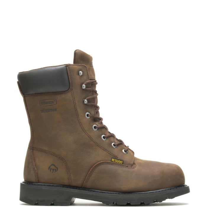 Wolverine® Men's McKay Waterproof Steel Toe 8” Work Boot - Brown - W05680