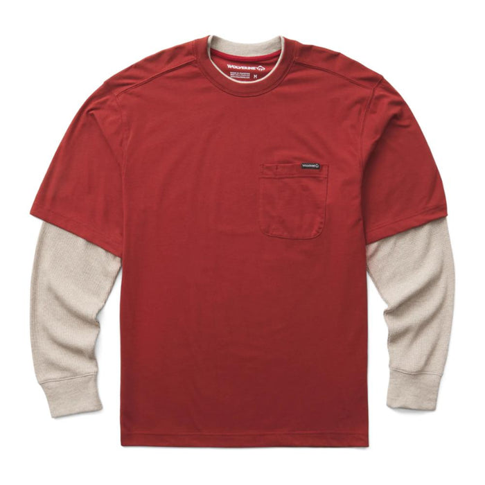 Wolverine® Men's Miter - II Double Layer Long Sleeve Tee