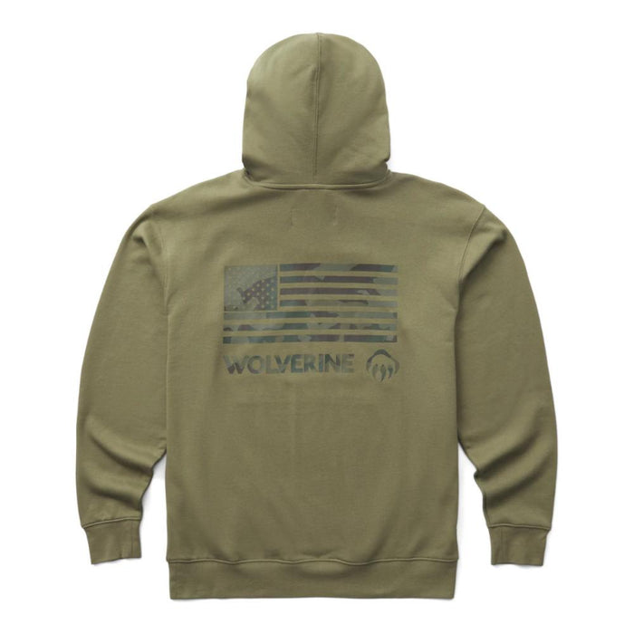 Wolverine® Men's Novelty Two Piece Back Graphic Hoody