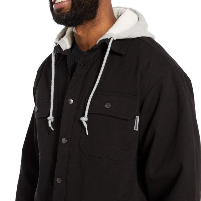 Wolverine® Men's Overman Canvas Hooded Jac-Shirt with Extended Tail