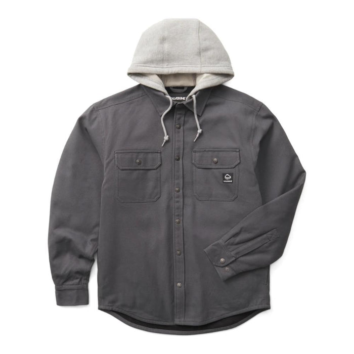 Wolverine® Men's Overman Canvas Hooded Jac-Shirt with Extended Tail
