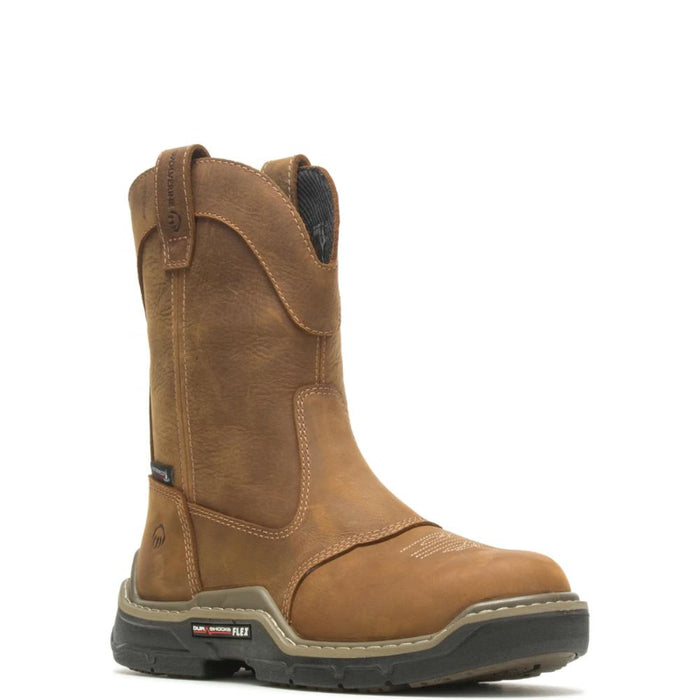 Wolverine® Men's Raider Composite Toe Wellington Boots - Brown - W221045