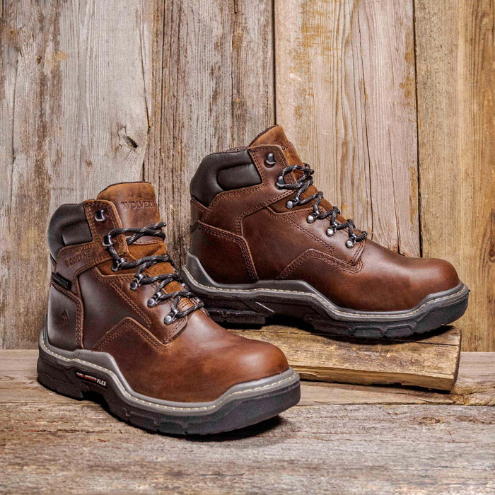 Wolverine® Men's Raider Durashocks® Composite Toe 6"Boots - Peanut - W211099