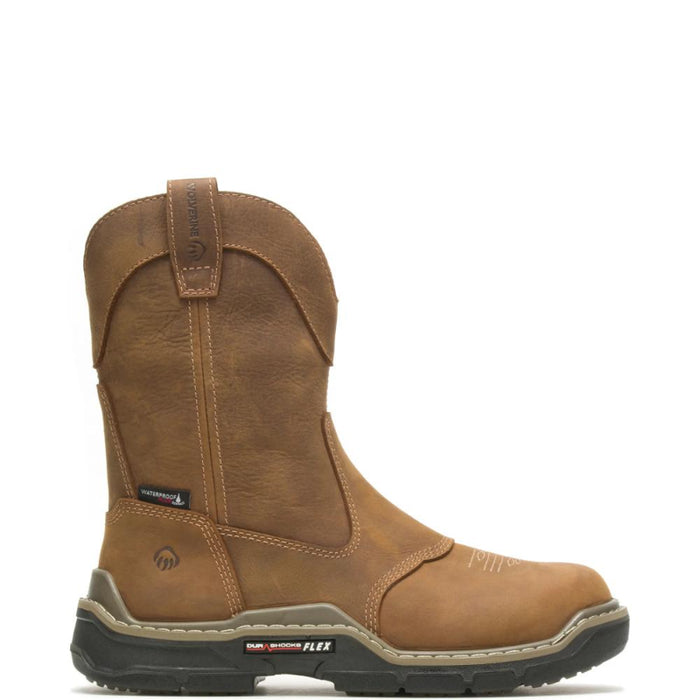 Wolverine® Men's Raider Soft Toe Wellington Boots - Real Brown - W220038