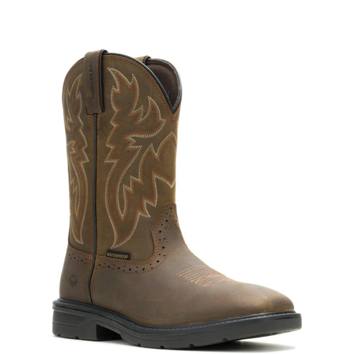 Wolverine® Men's Rancher Level Soft Toe Wellington Boots - Dark Coffee - W250069