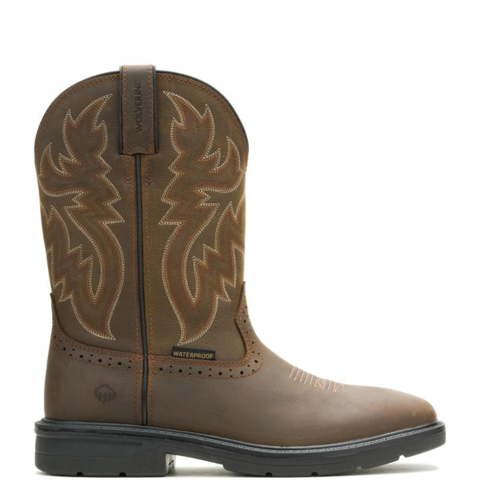 Wolverine® Men's Rancher Level Soft Toe Wellington Boots - Dark Coffee - W250069