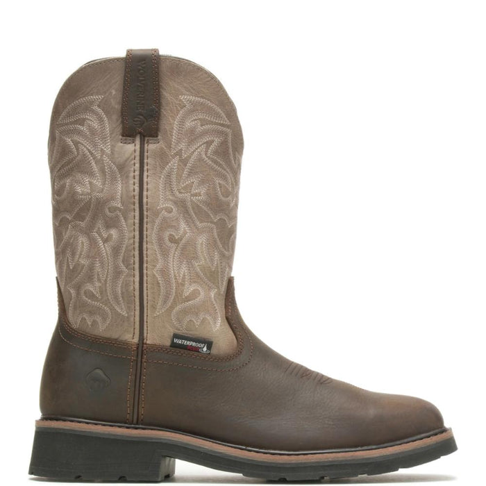 Wolverine® Men's Rancher Steel/Soft Toe Wellington Boots - Dark Taupe - W221030