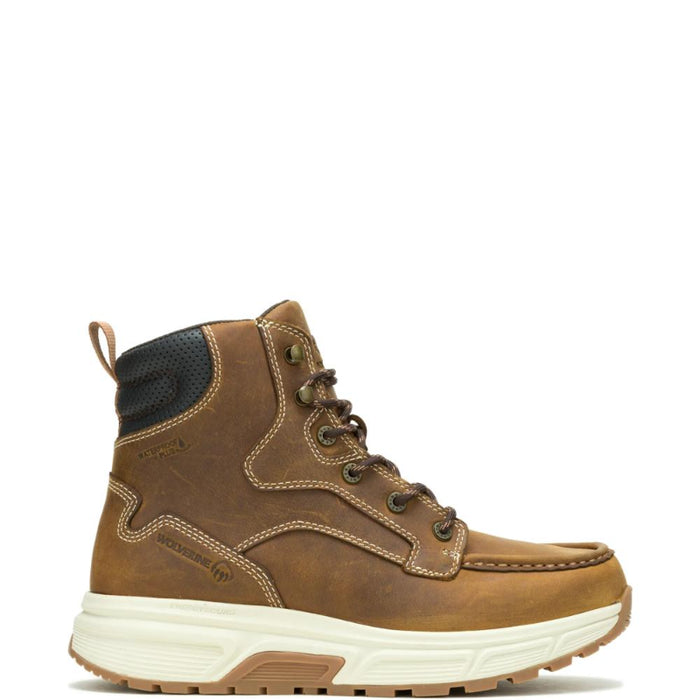 Wolverine® Men's Ride Wedge Energy Bound™ Waterproof Soft Toe 6" Boots - Cashew - W240039