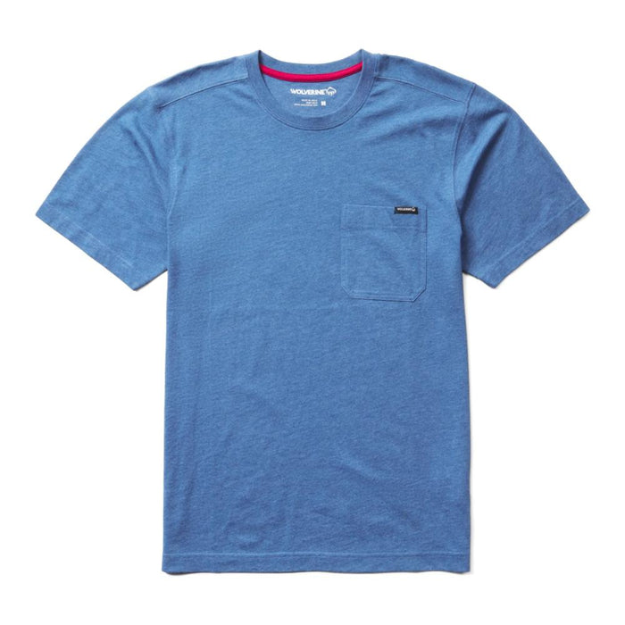 Wolverine® Men's Short Sleeve Classic Pocket Soft Cotton Tee