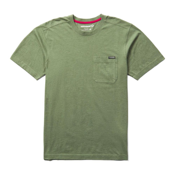 Wolverine® Men's Short Sleeve Classic Pocket Soft Cotton Tee