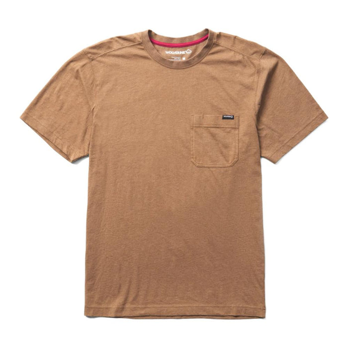 Wolverine® Men's Short Sleeve Classic Pocket Soft Cotton Tee