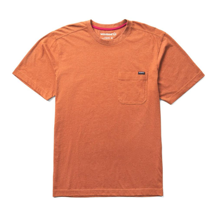 Wolverine® Men's Short Sleeve Classic Pocket Soft Cotton Tee