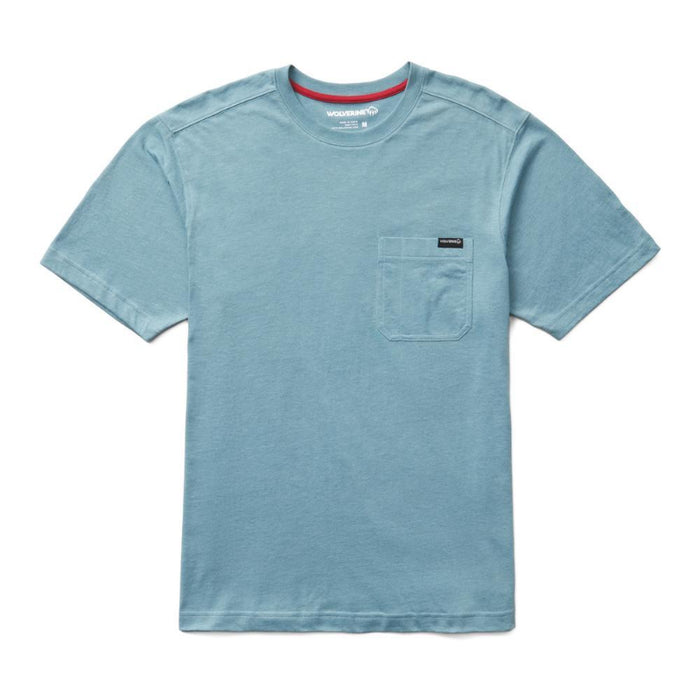 Wolverine® Men's Short Sleeve Classic Pocket Soft Cotton Tee