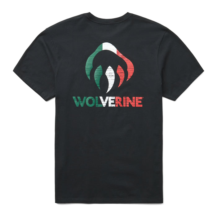 Wolverine® Men's Short Sleeve Tri Color Claw Graphic Tee - W1220188-1019 - Black