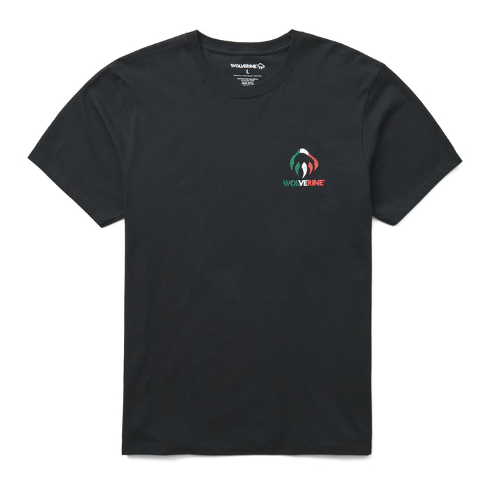 Wolverine® Men's Short Sleeve Tri Color Claw Graphic Tee - W1220188-1019 - Black