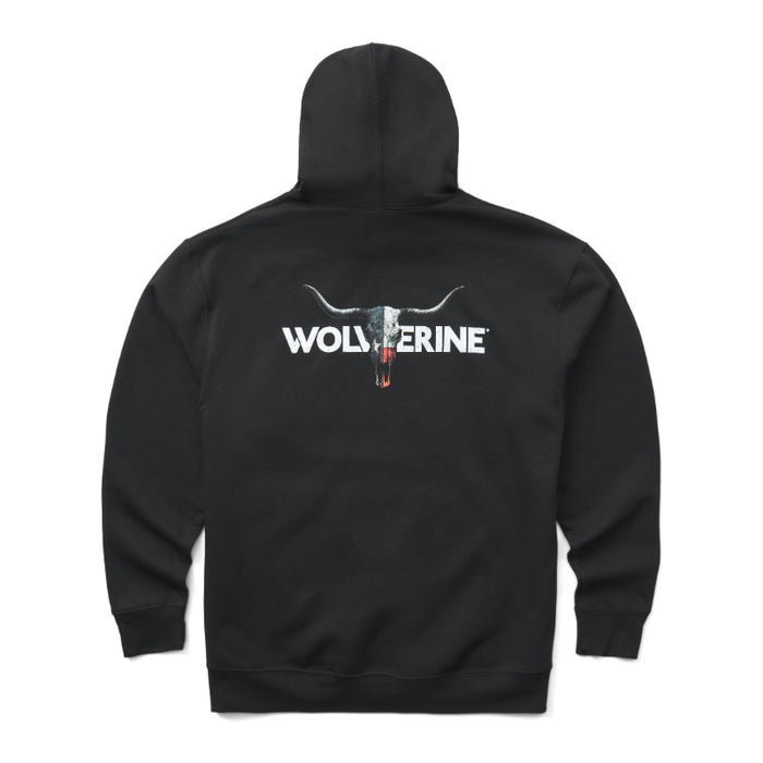 Wolverine® Men's Soft Hand Graphic Wolverine Hoody - Black - W1220190-1004