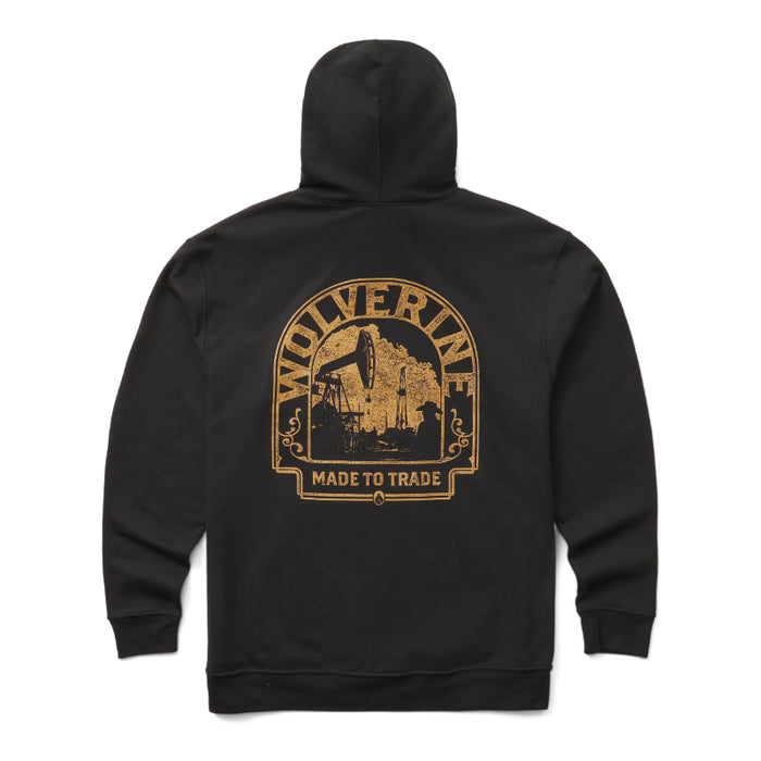 Wolverine® Men's Soft Hand Graphic Tombstone Rig Hoody - Black - W1220190-1002