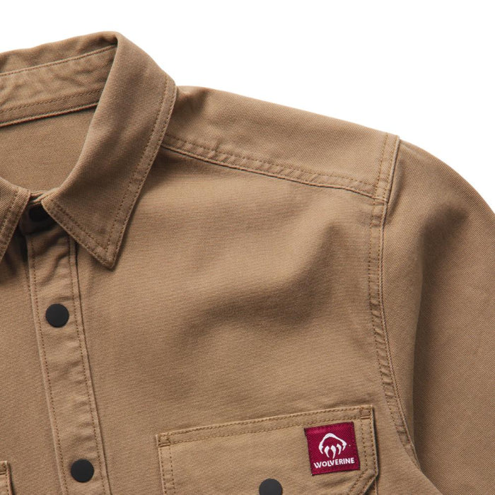 Wolverine® Men's Steelhead Built in Stretch™ Canvas Jac-Shirt