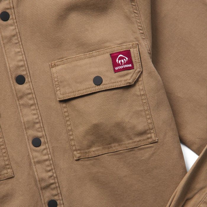 Wolverine® Men's Steelhead Built in Stretch™ Canvas Jac-Shirt