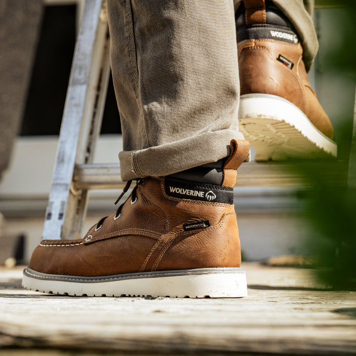 Wolverine® Men's Trade Wedge Waterproof & Lightweight Steel Toe 6" Boots