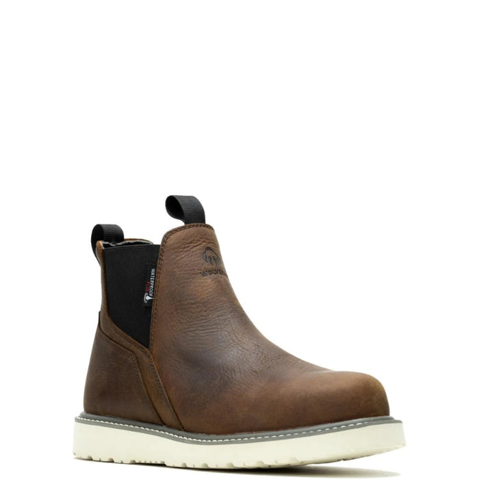 Wolverine® Men's Trade Wedge Waterproof Steel Toe Chelsea Boots - Sudan Brown - W231101
