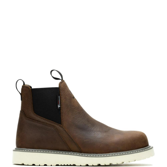 Wolverine® Men's Trade Wedge Waterproof Steel Toe Chelsea Boots - Sudan Brown - W231101