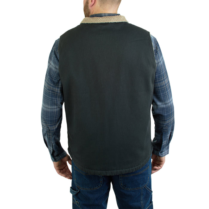 Wolverine® Men's Upland Sherpa Lined Vest with Extended Tail - Black - W1105500-003
