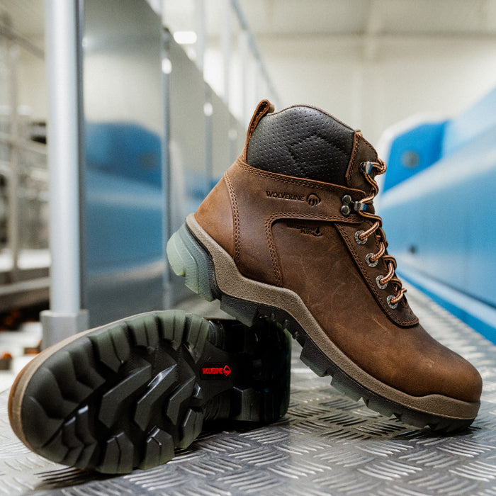 Wolverine® Men's Vantage HyperRest™ Composite Toe 6" Boots - Dark Brown - W251010