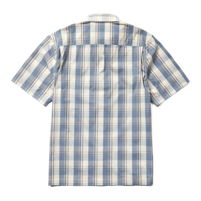 Wolverine® Men's Vented Back Plaid Short Sleeve Work Shirt
