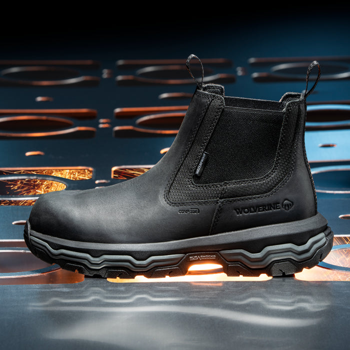Wolverine® Men's Waterproof Alpha Infinity Energy Bound™ Composite Toe Chelsea Boots