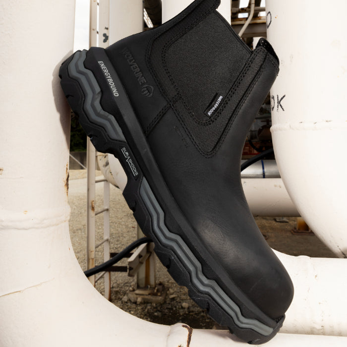 Wolverine® Men's Waterproof Alpha Infinity Energy Bound™ Composite Toe Chelsea Boots