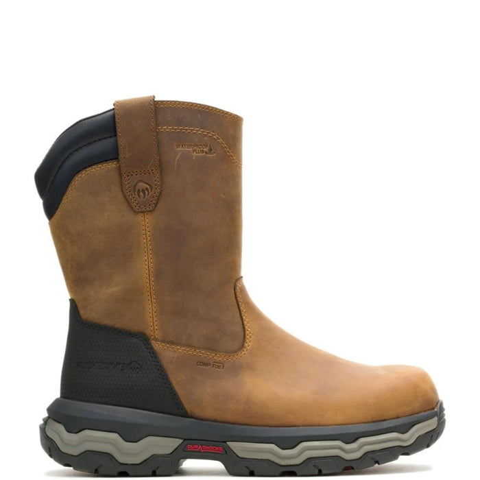 Wolverine® Men's Waterproof Alpha Infinity Energy Bound™ Composite Toe Wellington Boots - Dark Tan -  W251108