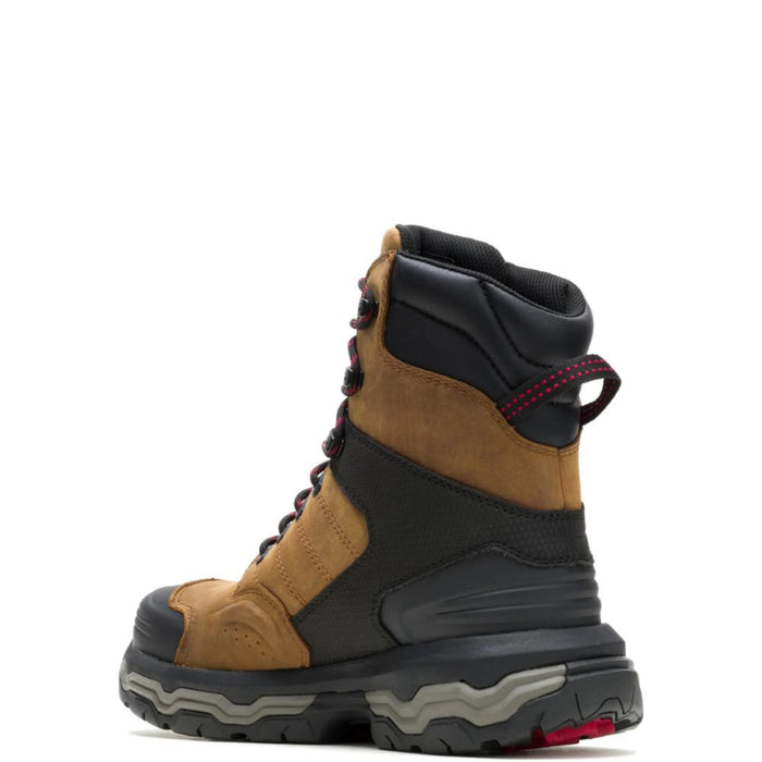 Wolverine® Men's Waterproof Alpha Infinity System Soft Toe 8" Boots - Dark Tan - W250053